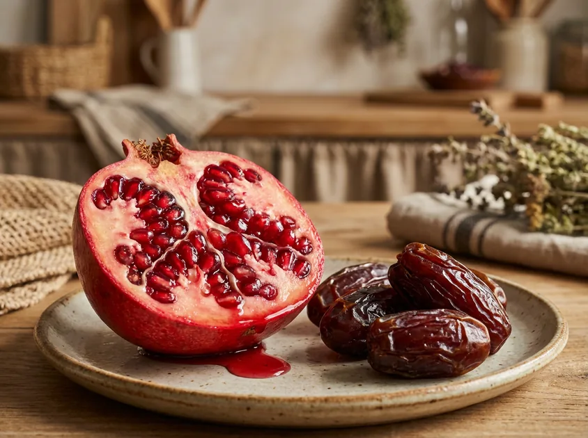 Hamiləlikdə nar və xurma yeməyin faydaları: Həqiqətən doğuşu asanlaşdırırmı?
